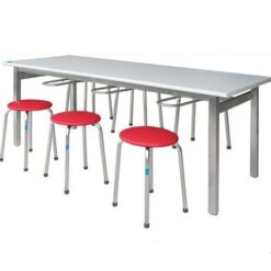 Bộ bàn ghế ăn inox 02