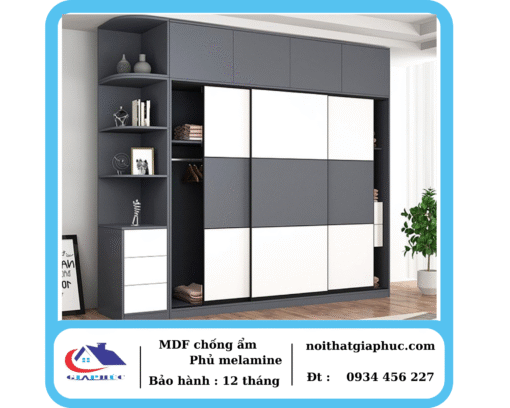 Tủ Áo Cánh Lùa GP01-01L