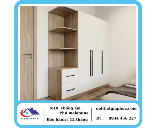 Tủ Áo Cánh Mở GP01-01M
