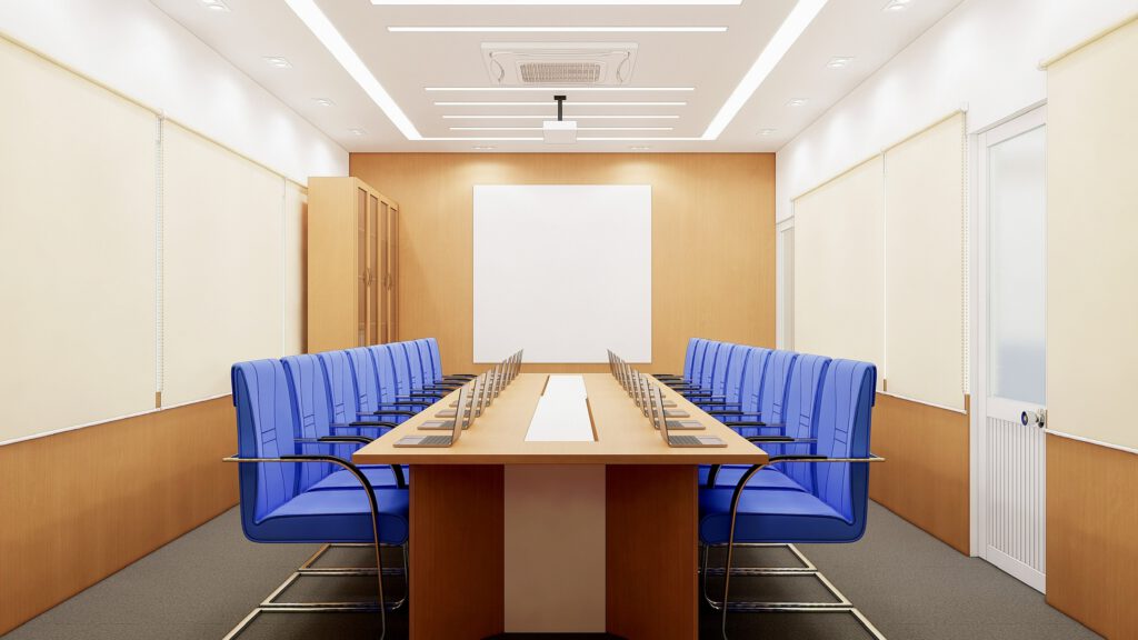Tối ưu hóa không gian khi thiết kế nội thất cho phòng họp