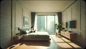 giường ngủ gỗ công nghiệp