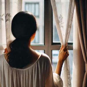ánh sáng tự nhiên trong phòng ngủ nhỏ nữ