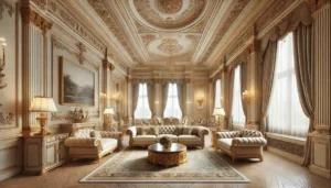 sofa phòng khách tân cổ điển